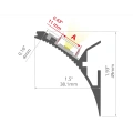 Profil aluminiowy LED LIT-L surowy - wymiary