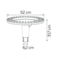 Lampa parkowa LED z słupem 60W 4000K - STER MAX STRMAX-H4200