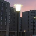 Lampa parkowa z słupem 1x E27 - METIS - MTS-ME27-H4400
