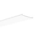 Klosz zatrzaskowy "LIGER-45" satynowy do profilu aluminiowego LED