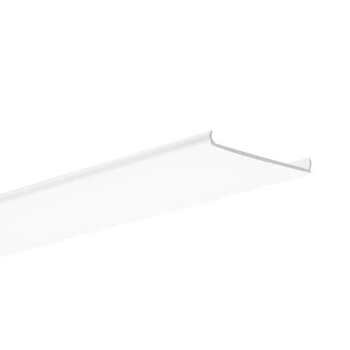 Klosz zatrzaskowy "LIGER-45" satynowy do profilu aluminiowego LED