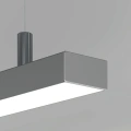 Profil aluminiowy LED LIPOD-50 anodowany - wizualizacja