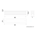 Lampa najazdowa LED 20W 4000K - LANDO LD-50
