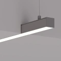 Profil aluminiowy LED LIPOD anodowany - wizualizacja - oprawa wpustowa / wisząca