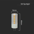 Żarówka LED G4 3.2W biała zimna 6500K 385lm - VT-234