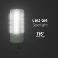 Żarówka LED G4 3.2W biała zimna 6500K 385lm - VT-234