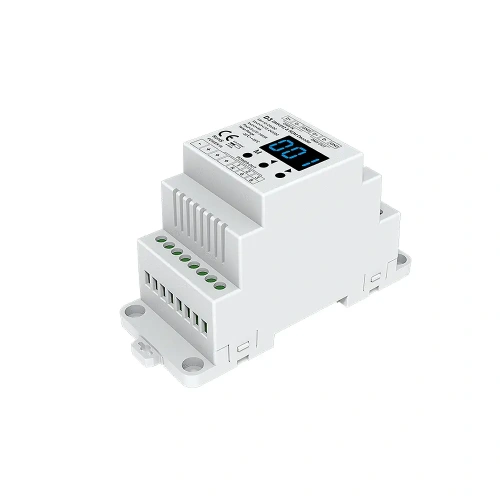 Odbiornik LED DMX512 - 3 kanałowy - 12-24V DC 3x6A - na szynę DIN - Dekoder DMX - D3