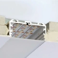 Profil aluminiowy LED KOZEL-50 surowy - oprawa - montaż