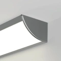 Profil aluminiowy LED KOPRO-30 anodowany - oprawa z zaślepką półokrągłą
