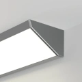 Profil aluminiowy LED KOPRO-30 anodowany - oprawa z zaślepką trójkątną