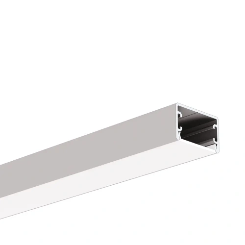 Profil aluminiowy LED GLAZA-LL anodowany z kloszem