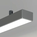 Profil aluminiowy LED GLAZA-LL anodowany - wizualizacja