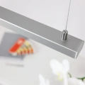 Profil aluminiowy LED GLAZA-LL anodowany - realizacja - oprawa