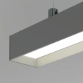 Profil aluminiowy LED GIZA-LL-ZMG anodowany - wizualizacja - oprawa