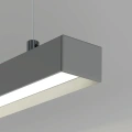 Profil aluminiowy LED GIZA-LL-ZMG anodowany - wizualizacja - oprawa -