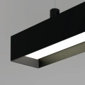 Profil aluminiowy LED GIZA-LL-ZMG czarny anodowany - wizualizacja - oprawa