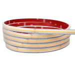 Taśma LED COB Premium 24V 10W 95lm/W ciepła 3000K CRI90+ - hermetyczna IP67