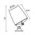 Lampa ogrodowa reflektor 30W 4000K - BIG BEN - BB-146
