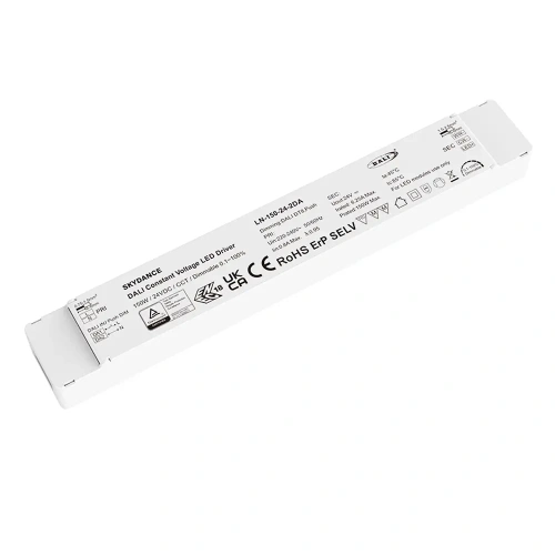 Ściemniacz CCT z zasilaczem napięciowym LED - 24V 150W - sterowanie DALI - LN-150-24-2DA