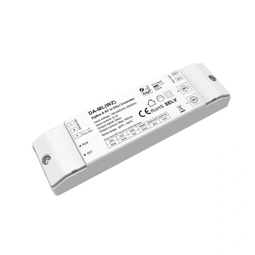 Konwerter sygnału sterowania DALI (Zigbee /Push) - sterowanie Zigbee / Tuya - 6w1 - 230VAC - DA-ML(WZ)