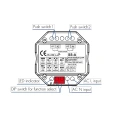Konwerter sygnału radiowego 2,4GHz - 2x sterowanie bezpotencjałowe - 6w1 - 230VAC - Skydance - SS-A - Opis i budowa