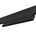 Lampa szynowa LED magnetyczna 24W 2000lm 4000K 48V - czarna - ML8124