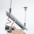 Profil aluminiowy LED 3035 anodowany - wizualizacja - oprawa