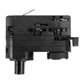 Złączka do lamp szynoprzewodu 3-fazowego czarna - ML2144