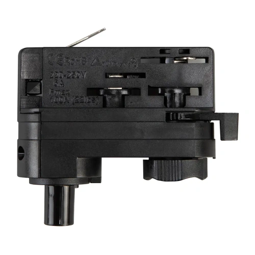 Złączka do lamp szynoprzewodu 3-fazowego czarna - ML2144