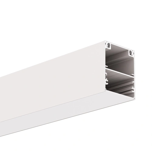 Profil aluminiowy LED INTER-PLUS biały lakierowany z kloszem