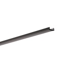 Klosz zatrzaskowy "PIKO-7" czarny do profilu aluminiowego LED