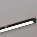 Profil aluminiowy LED PIKO-45 czarny anodowany - wizualizacja