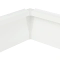 Zaślepka narożna wewnętrzna do profilu aluminiowego LED "OLIS-90W" - biała - realizacja