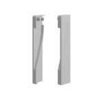 Zaślepka szara do profilu aluminiowego LED "OLIS" - kpl. 2 szt.