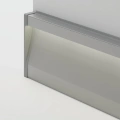Zaślepka szara do profilu aluminiowego LED "OLIS" - realizacja - lewa
