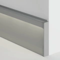 Zaślepka szara do profilu aluminiowego LED "OLIS" - realizacja - prawa