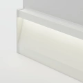 Zaślepka biała do profilu aluminiowego LED "OLIS" - realizacja - lewa