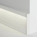 Zaślepka biała do profilu aluminiowego LED "OLIS" - realizacja - prawa