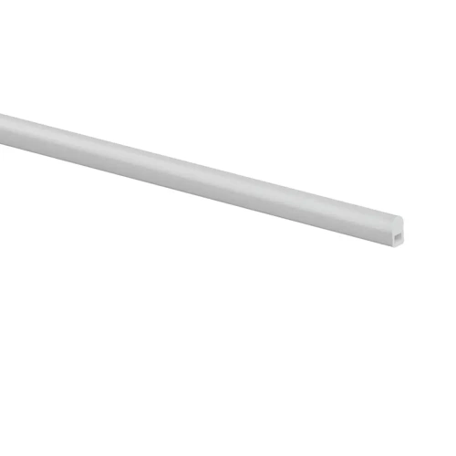 Klosz zatrzaskowy "BENCO-5" szary do profili aluminiowych LED