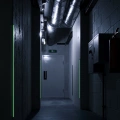 Profil aluminiowy LED ROGER - realizacja - z kloszem fluorescencyjnym