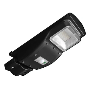 Solarna lampa uliczna LED z czujnikiem ruchu 6W 800lm 6000K  -  VT-ST63W