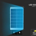Solarna lampa uliczna LED z czujnikiem ruchu 6W 800lm 6000K - VT-ST63W