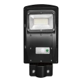 Solarna lampa uliczna LED z czujnikiem ruchu 6W 800lm 6000K - VT-ST63W