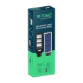 Solarna lampa uliczna LED z czujnikiem ruchu 12W 1200lm 6000K - VT-ST180W