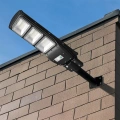 Solarna lampa uliczna LED z czujnikiem ruchu 12W 1200lm 6000K - VT-ST180W