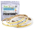 Cyfrowa Taśma LED COB WS2811 24V 11W 77lm/W ciepła 3000K CRI90+ - hermetyczna IP54 - rolka 5mb