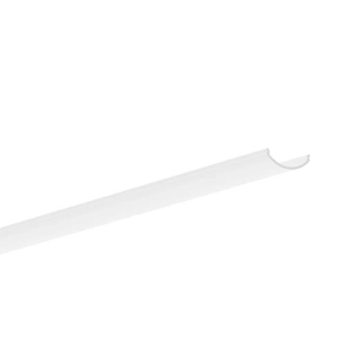 Klosz zatrzaskowy "KOPROMA-19R" mleczny do profilu aluminiowego LED - 1mb