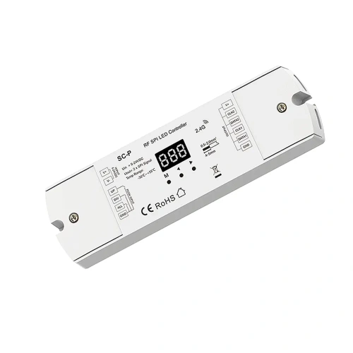 Sterownik LED SPI - do taśm cyfrowych LED - 10A 5-24V DC - 900 pixel - SC-P