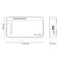 Centrala sterująca Sinum - WiFi / Ethernet - 24V DC 6W - EH-01 Lite - Rysunek techniczny