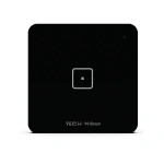 Włącznik szklany dotykowy jednopolowy - bezprzewodowy 868MHz - 4A 230V - WS-01 - czarny - Sinum 